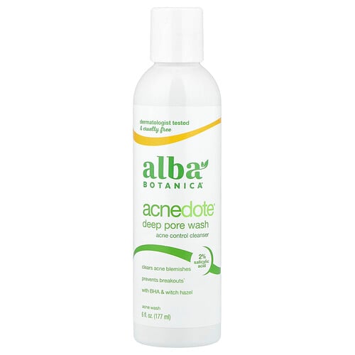Alba Botanica Acnedote®, Deep Pore Wash, 6 fl oz (177 ml)