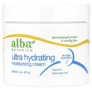 Alba Botanica, 高保濕補水乳霜，無香，3 盎司（85 克）