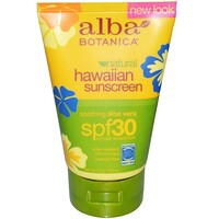 Натуральный Гавайский солнцезащитный крем, фактор защиты SPF 30, 4 жидких унций (113 г) - изображение