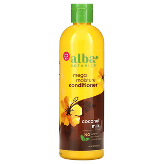 Alba Botanica, Mega Moisture Conditioner, For Dry Hair, Coconut Milk, 12 oz (340 g)