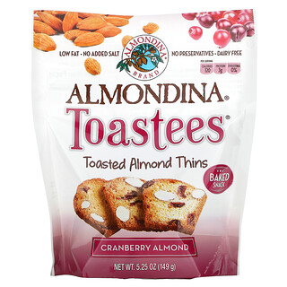 Almondina, Toastees, Cranberry Almond, 5.25 oz