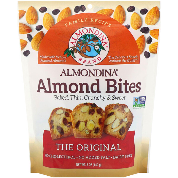 Almondina, Almond Bites, The Original, 5 oz (142 g)