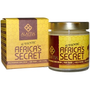 Alaffia, Настоящий секрет Африки, универсальный крем для кожи, 4 унции (118 мл)