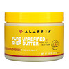 Alaffia(アラフィア), Pure Unrefined Shea Butter, Passion Fruit, 11 oz (312 g)