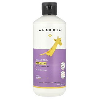 Alaffia, Лосьон для тела для детей, лимон и лаванда, 473 мл (16 жидк. унц.)