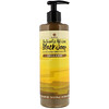 Alaffia, Jabón africano negro auténtico, vainilla almendra, 16 fl oz (476 ml)