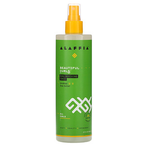 Алаффия, Beautiful Curls, Curl Reviving Tonic, All Curls, Unrefined Shea Butter, 12 fl oz (354 ml) отзывы покупателей