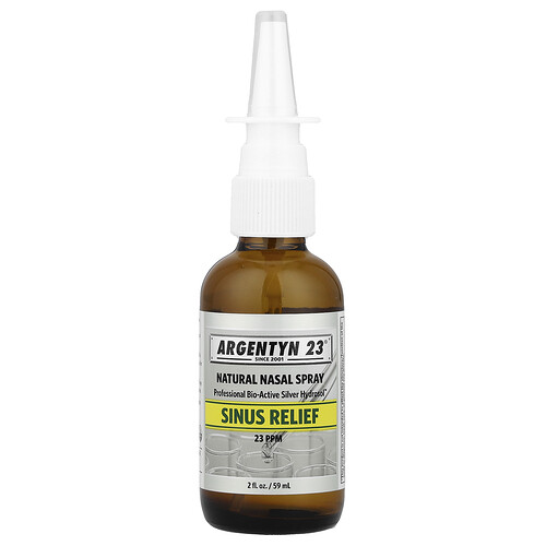 Sovereign Silver, Argentyn 23®, Natural Nasal Spray, Sinus Relief, 2 fl oz (59 ml)