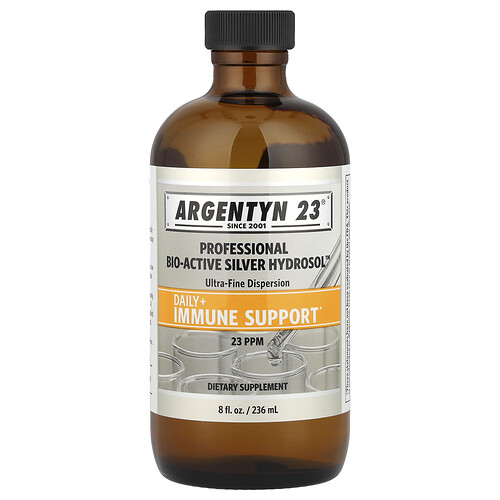 Sovereign Silver Argentyn 23®, Professional Bio-Active Silver Hydrosol™, 23 PPM, 8 fl oz (236 ml)
