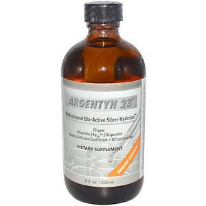 Купить Allergy Research Group, Argentyn 23, Профессиональный био-активный серебряный гидрозоль, 8 жидких унций (236 мл)  на IHerb