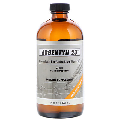 Sovereign Silver Argentyn 23, Professional Bio-Active Silver Hydrosol, 473 мл (16 жидк. унций)