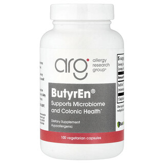 Allergy Research Group, ButyrEn®，100 粒緩釋素食膠囊（每粒膠囊 200 毫克）