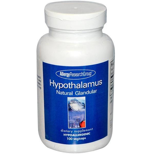 Allergy Research Group, Hypothalamus, Natural Glandular, 100 Veggie Caps iHerb