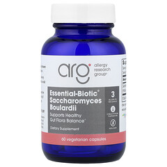 Essential-Biotic®, Saccharomyces Boulardii, 60 вегетаріанських капсул (150 мг у капсулі)