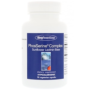 Купить Allergy Research Group, Комплекс PhosSerine, 90 вегетарианских капсул  на IHerb