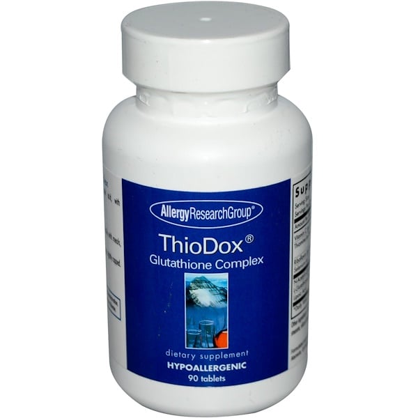 Allergy Research Group, ThioDox, Glutathione Complex, 90 Tablets (Discontinued Item) 