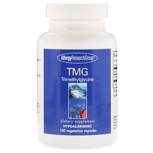 Отзывы о Эллерджи Ресёрч Груп, TMG Trimethylglycine, 100 Vegetarian Capsules