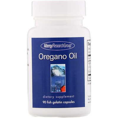 

Allergy Research Group Oregano Oil, 90 Fish Gelatin Capsules