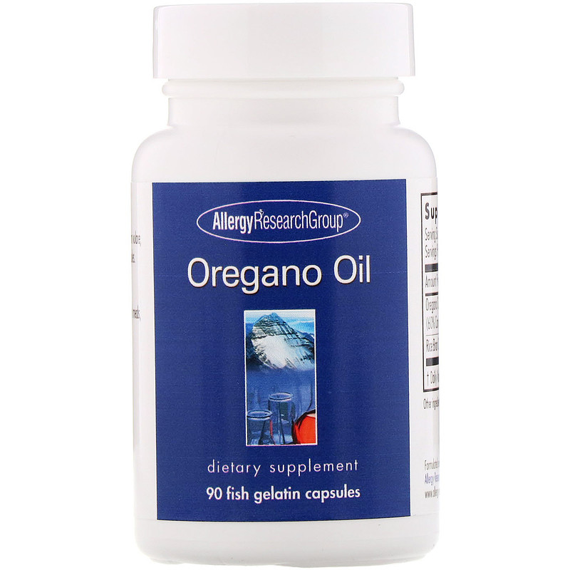 Allergy Research Group, Oregano Oil, 90 Fish Gelatin Capsules iHerb