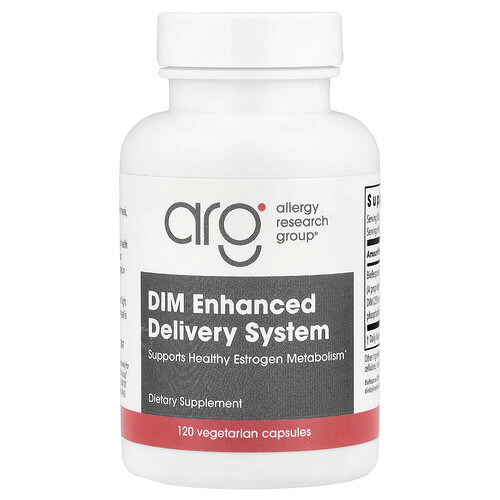 Allergy Research Group, DIM Enhanced Delivery System, verbessertes Abgabesystem, 120 pflanzliche Kapseln