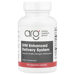 Allergy Research Group, DIM Enhanced Delivery System, 120 Vegetarian Capsules