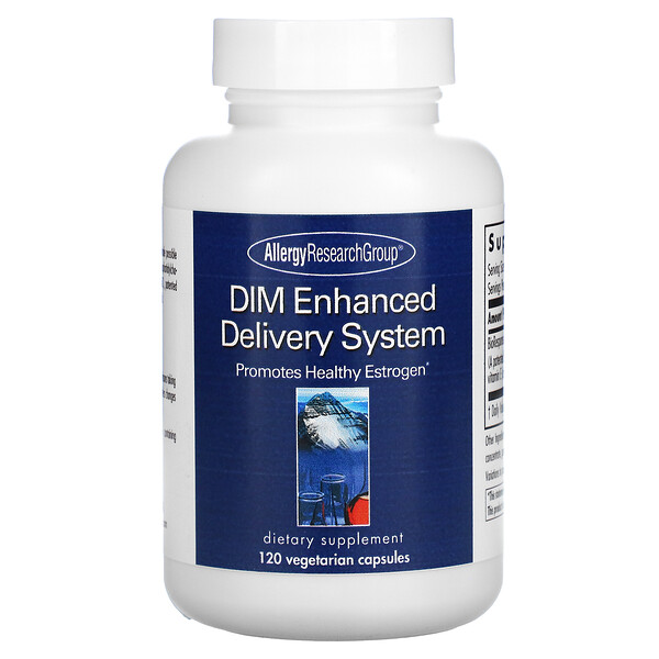 Allergy Research Group‏, DIM Enhanced Delivery System, 120 Vegetarian Capsules