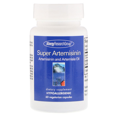 Super Artemisinin, 60 вегетарианских капсул
