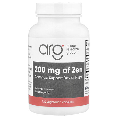 Allergy Research Group, Zen, 120 cápsulas vegetales