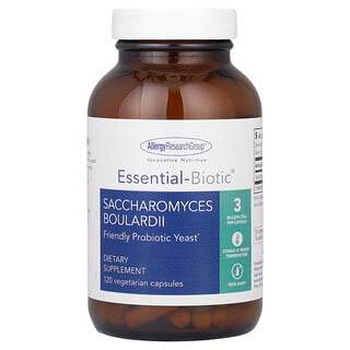 Allergy Research Group‏, Essential-Biotic® ساكارومايسيس بولاردي ، 150 ملجم ، 120 كبسولة نباتية