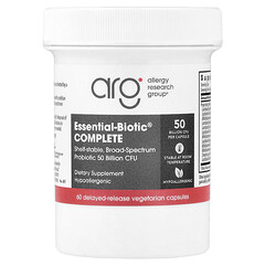 Essential-Biotic® Complete, 50 млрд КУО, 60 вегетаріанських капсул із відстроченим вивільненням