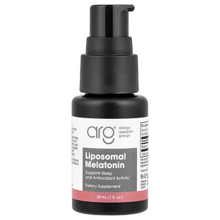 Allergy Research Group, Liposomal Melatonin, 30 ml (1 fl oz)