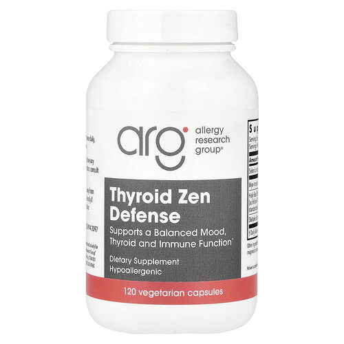 Allergy Research Group, Thyroid Zen Defense, Schilddrüsen-Zen-Defense, 90 pflanzliche Kapseln