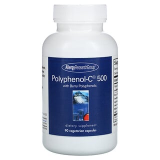 Allergy Research Group, ベリーポリフェノール配合Polyphenol-C（ポリフェノールC）500、90粒