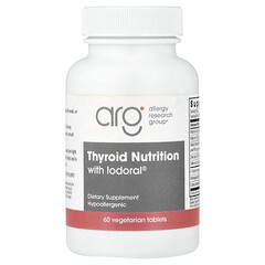 Thyroid Nutrition with Iodoral, добавка для живлення щитовидної залози, 60 вегетаріанських таблеток