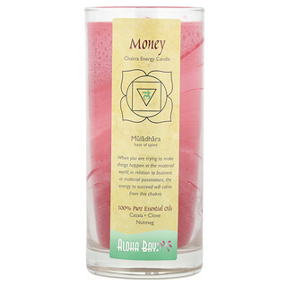 Aloha Bay, Čakrová energetická svíčka, Money, 11 oz