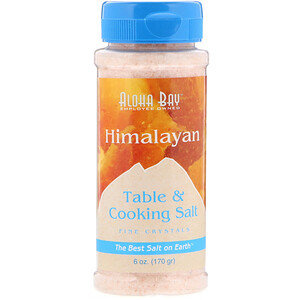 Алоха Бэй, Himalayan, Table & Cooking Salt, 6 oz (170 g) отзывы покупателей