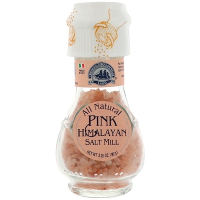 Мельничка с полностью натуральной розовой гималайской солью, 3,18 унции (90 г)
