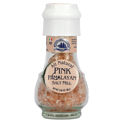 Drogheria & Alimentari, All Natural Pink Himalayan Salt Mill, 3.18 oz (90 g)