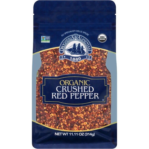 Organic Crushed Red Pepper, 11.11 oz (314 g)