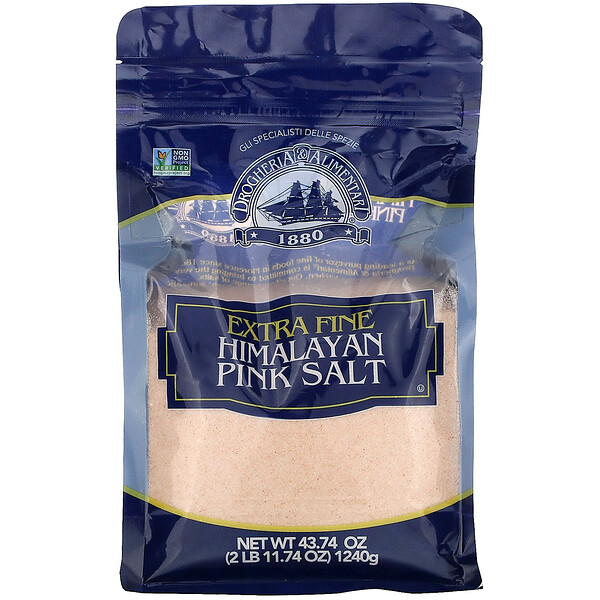 Extra Fine Ground Himalayan Pink Salt, 43.74 oz (1240 g)