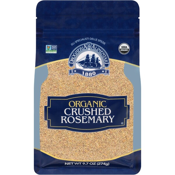 Drogheria & Alimentari‏, Organic Crushed Rosemary, 9.7 oz (274 g)