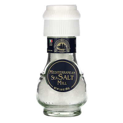 Drogheria & Alimentari Mediterranean Sea Salt Mill, 3.18 oz (90 g)