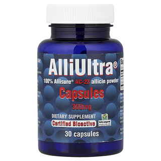 Allimax, AlliUltra®, 360 mg, 30 Capsules