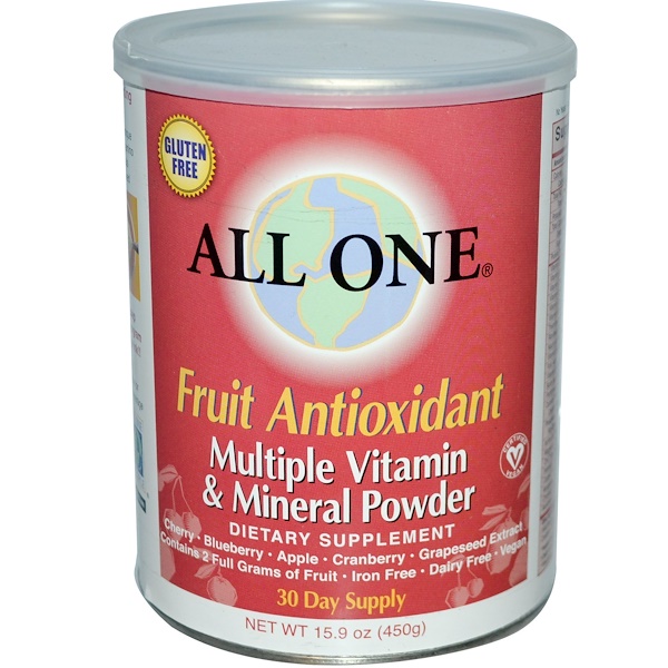 All One, Nutritech, Fruit Antioxidant, Multiple Vitamin & Mineral