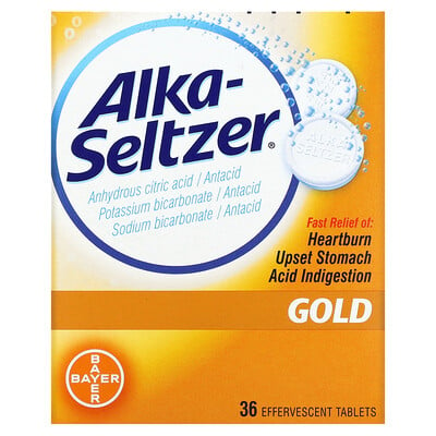 

Alka-Seltzer Gold, 36 шипучих таблеток