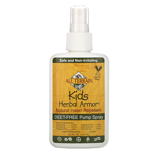 All Terrain, Kids Herbal Armor, Natural Insect Repellent, natürliches Insektenschutzmittel für Kinder, 120 ml (4 fl. oz.)