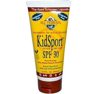Ол Тирэйн, KidSport SPF 30, Fragrance Free, 3.0 fl oz (90 ml) отзывы покупателей