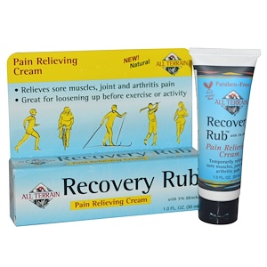 Отзывы о Ол Тирэйн, Recovery Rub, Pain Relieving Cream, 1.0 fl oz (30 ml)