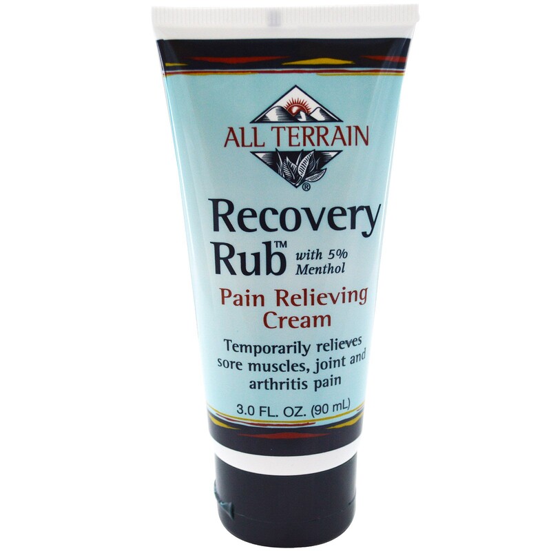 All Terrain, Recovery Rub, Pain Relieving Cream, 3.0 fl oz (90 ml) iHerb
