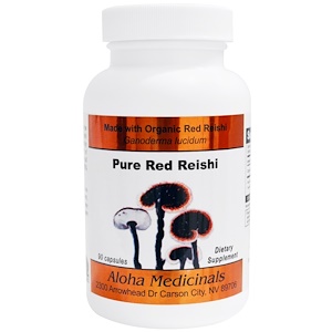 Отзывы о Алоха Медисиналс Инк, Pure Red Reishi Capsules, 90 Capsules